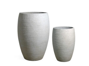Vogue Planter S/2 Vase rough finish