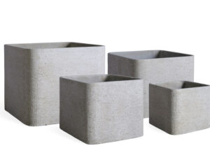 Meza Planter S/4 (Rough Finish/Rounded Corners)