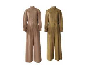 Garden Fashion Linen Jumpsuit – Relaxed Utility Fit