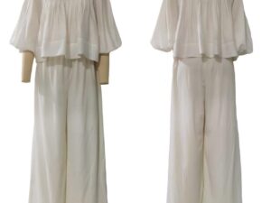 Garden Fashion Petal Lounge Set – Soft Woven Two-Piece
