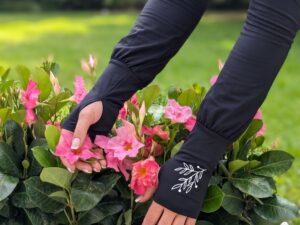 TFD UV Protection Arm Sleeves – Black Stretch Cooling Sleeves